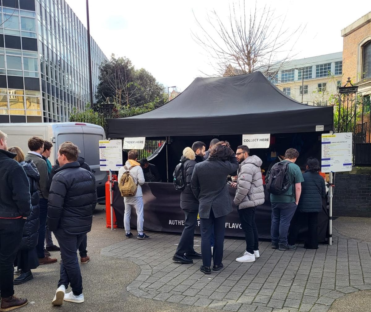 Tabard Street Food Market stall